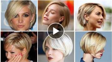 44 Latest Short Bob Pixie Hair Cuts With Blonds Shades Hair Dye Color And Hairstyle ldeas 2022