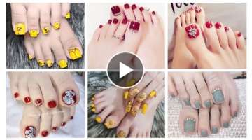 Outstanding Feet Nail Art Collection For Fashionable Ladies