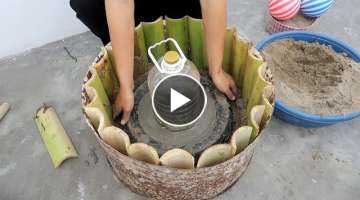 Amazing Ideas Cement For Garden - Tip Build Plant Pots Combined Fish Tank Beautiful And Easy