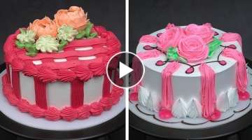 Easy & Quick Cake Decorating Ideas for Everyone | Top Birthday Cake Decorating Tutorials Compilat...