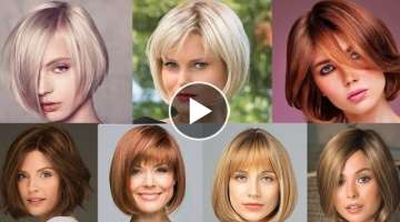 Homecoming Bob Haircuts And Hair Trends For Women Over 40 To Look Gorgeous 2022-2023/Part 3