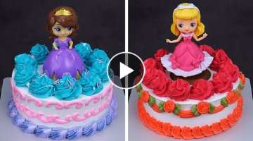 5+ Creative Cake Decorating Ideas for Birthday | How to Make Chocolate Cake Recipes | So Yummy #2