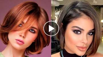 short haircut styles // short bob to pixie cut //attractive hair colors Ideas for women over 40