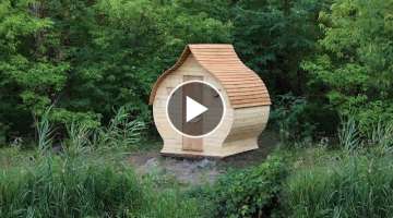 Building a Cabin in the Wilderness, Bushcraft, Survival, Fishing, Woodworking, Life Off Grid