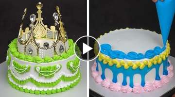7+ Creative Cake Decorating Ideas for Birthday | Most Satisfying Chocolate | Tip & Trick Decorate
