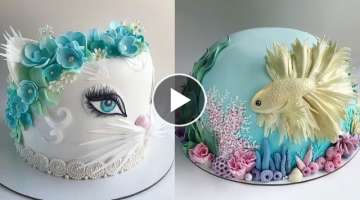 Top 100 Amazing Cake Decorating Ideas | Beautiful Chocolate Birthday Cake | So Tasty Cake