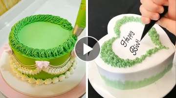Simple & Quick Cake Decorating Ideas For Every Occasion | Most Satisfying Chocolate Cake Tutorial...