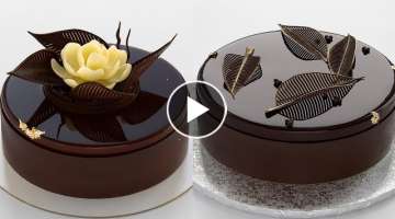 Fancy Chocolate Cake Recipes You'll Like | Most Fancy Chocolate Cake Decorating Ideas Compilation