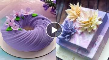 Most Satisfying Mirror Glaze Cake Recipe | So Creative Cake Compilation