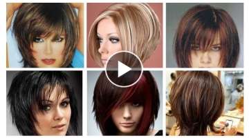 Stylish Short Haircuts & Hairstyles For Women Look Gorgeous With Trendy Hair Dye Ideas 2022/ part...