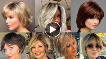 Incredible Dhort Haircuts Ideas For Women Over 40 With Fine Hair 2023