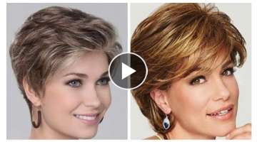 The Best Short HairCuts For Women Over 50 With Thin Hair