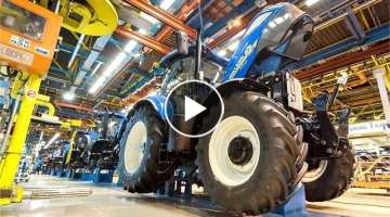 New Holland tractors production