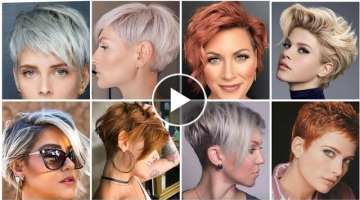 Top Trending Short Pixie Bob Hair Cuts And Hair Dye Color ldeas For Women 2022